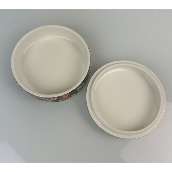 Mia Charro "G" Trinket Ceramic Pocelain Box, Floral Print Initial Pretty Gift - Picture 5 of 13